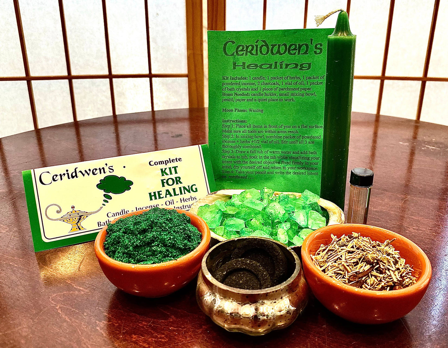 Healing Manifestation Kit - promote deep healing