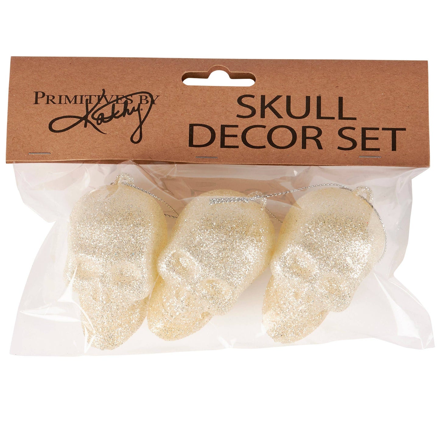 Medium Skull Ornament Set