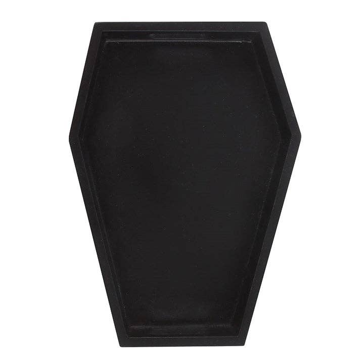 Black Gothic Coffin Trinket Tray