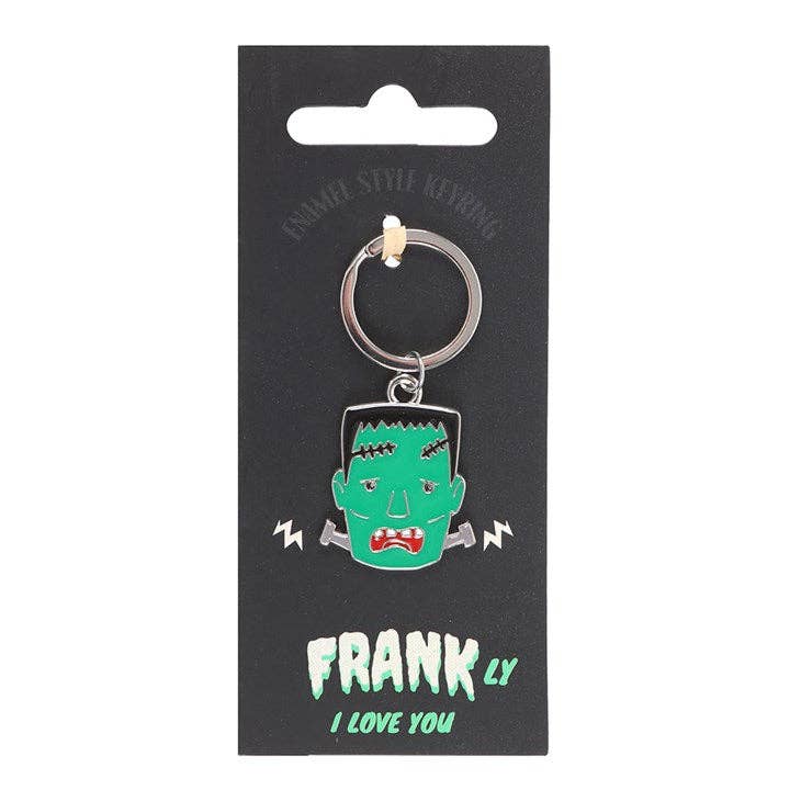 Monster Frank Halloween Keyring