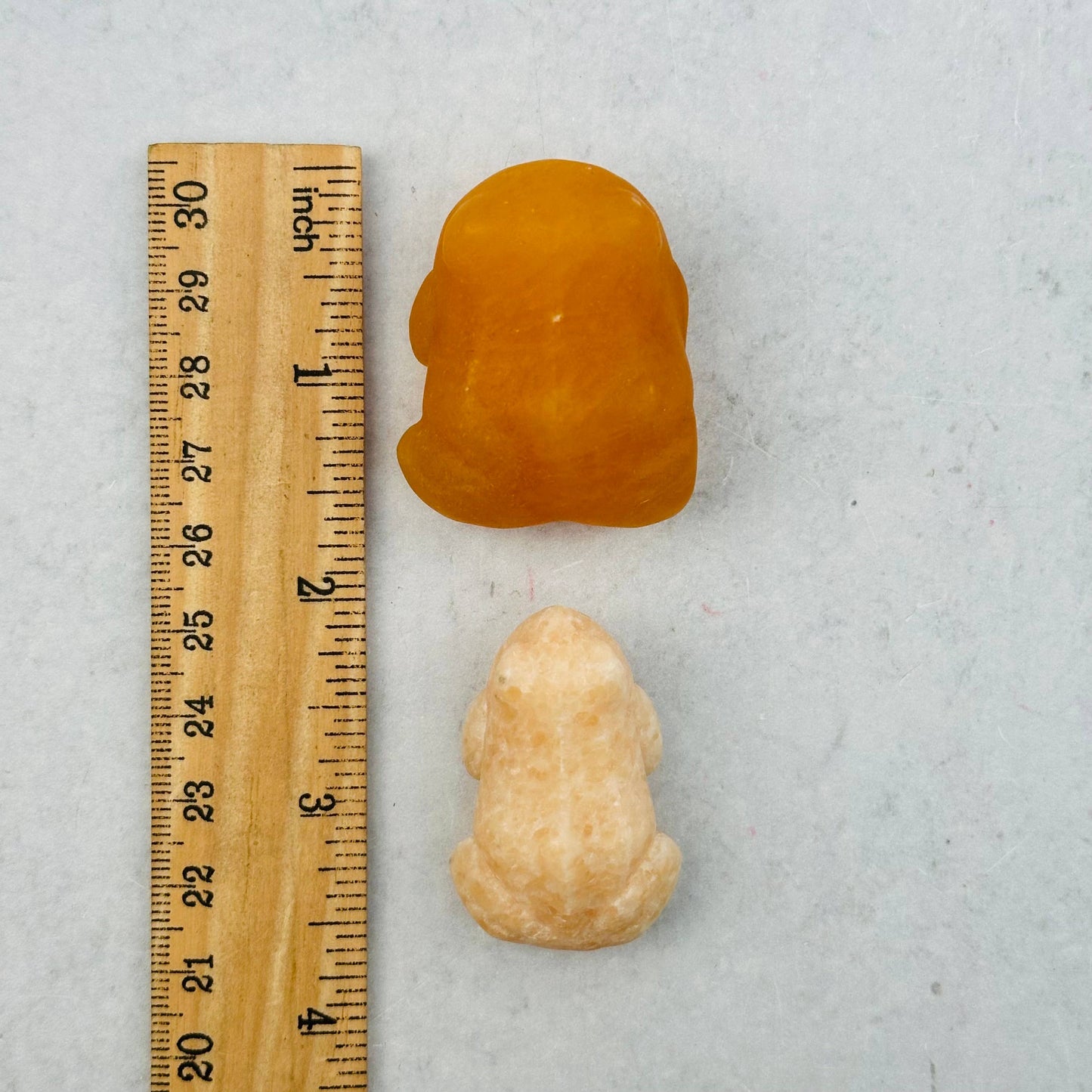 Crystal Gemstone Frog - Carved Toads