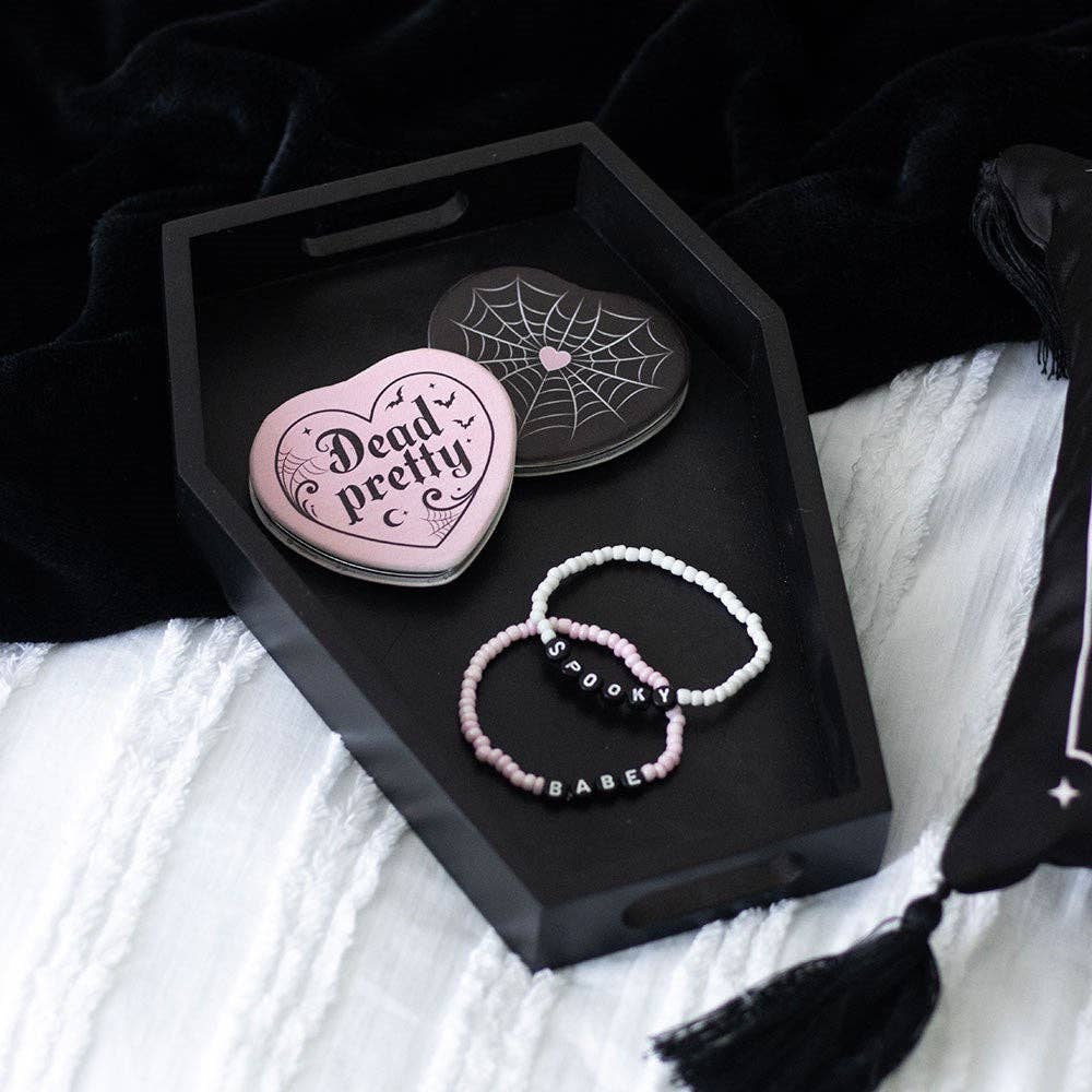 Black Gothic Coffin Trinket Tray