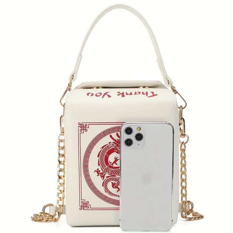 Chinese Takeout Crossbody Bag