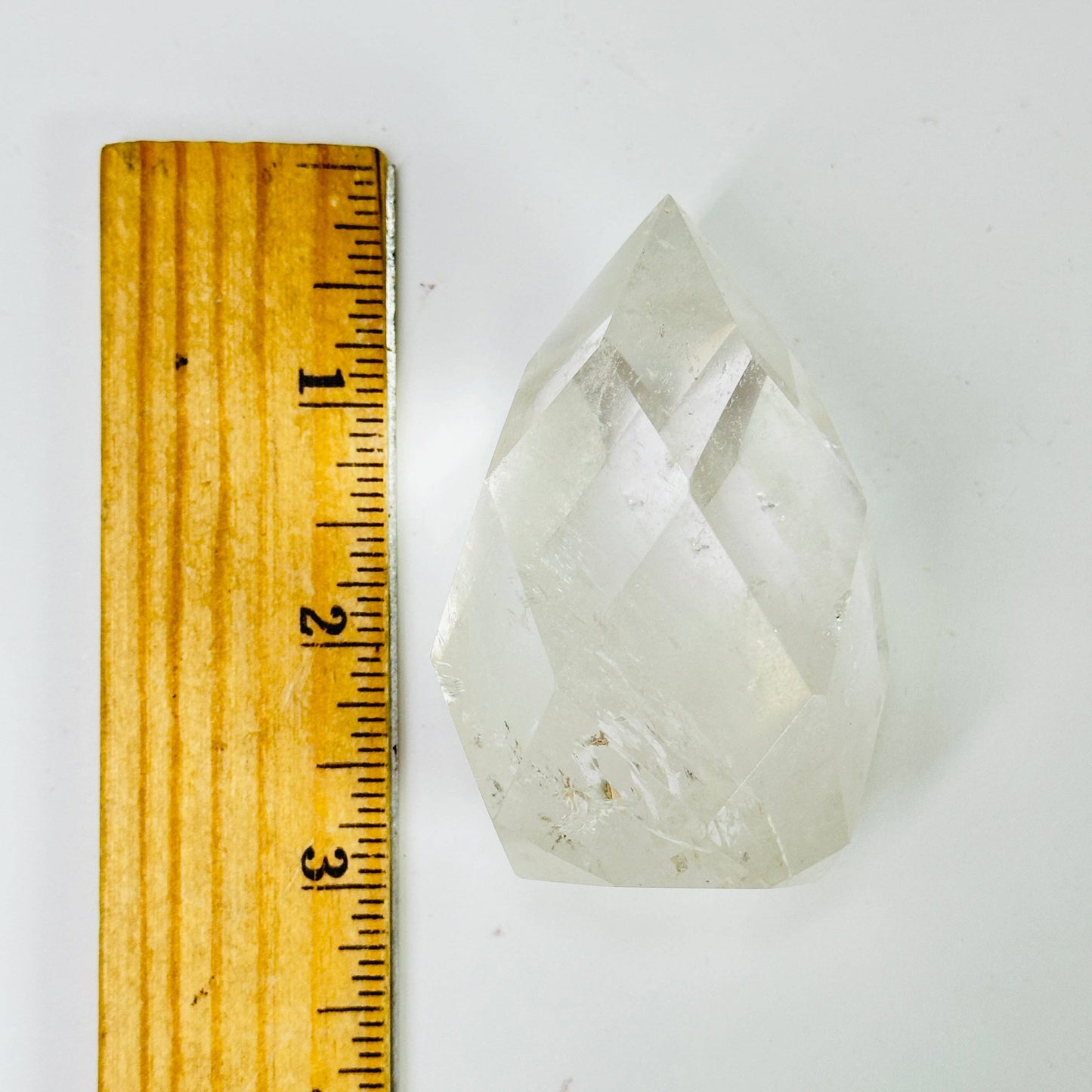 Crystal Quartz Crystal Faceted Egg High Quality #5 - Easter