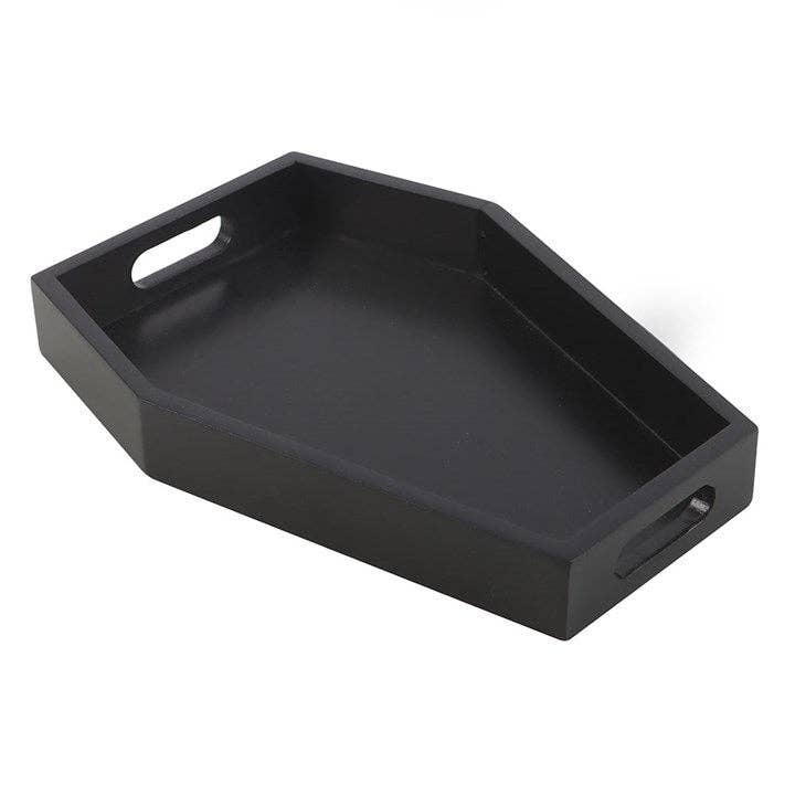 Black Gothic Coffin Trinket Tray