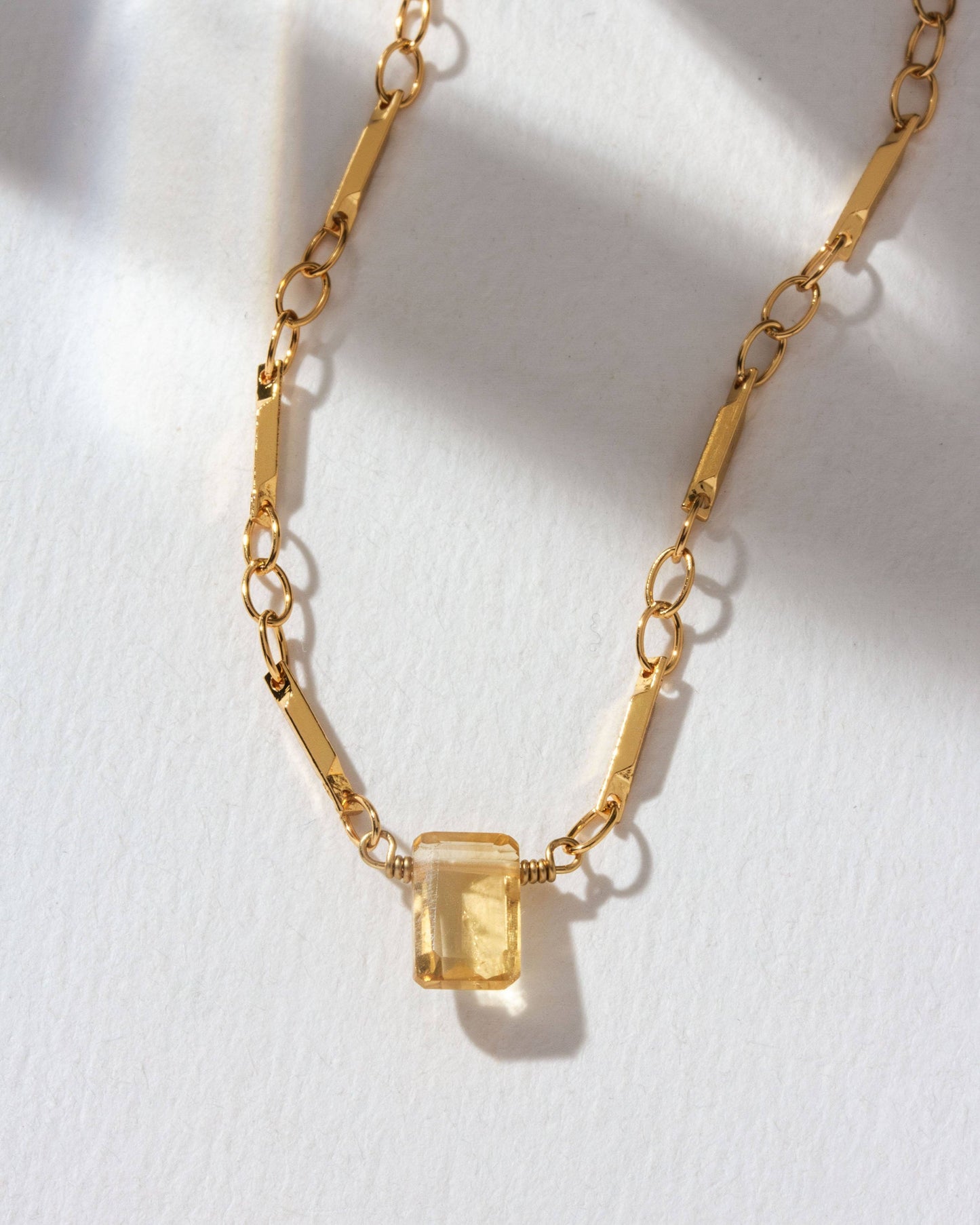 Prism Gems Birthstone Necklace - November