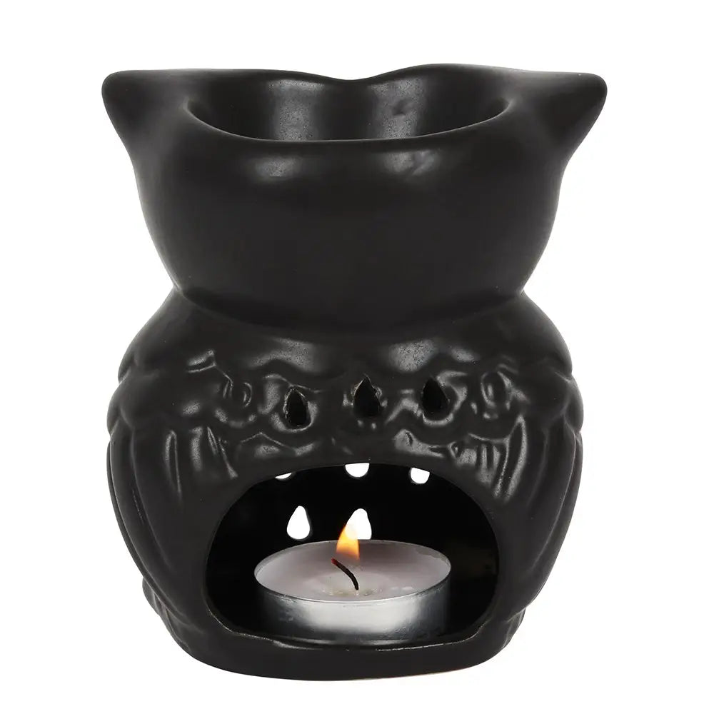 Black Owl Oil Burner and Wax Warmer image 3