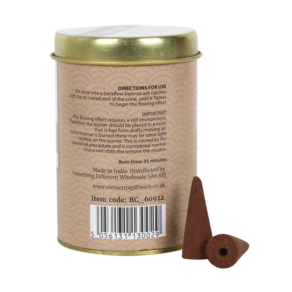Elements White Sage Jumbo Backflow Cones