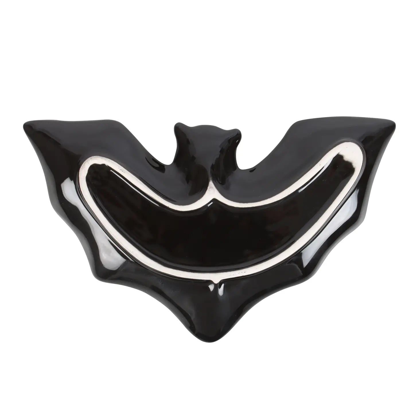 Gothic Halloween Black Bat Trinket Dish image 3