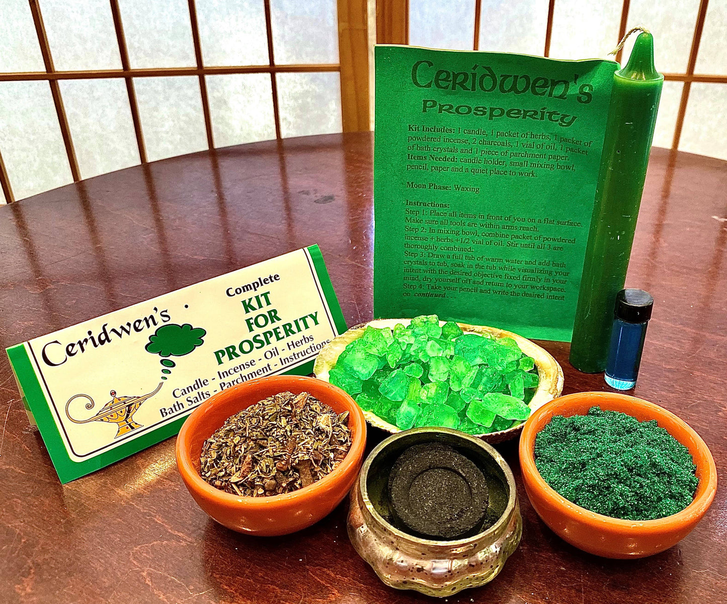 Prosperity Manifestation Kit - abundance, money, love, joy