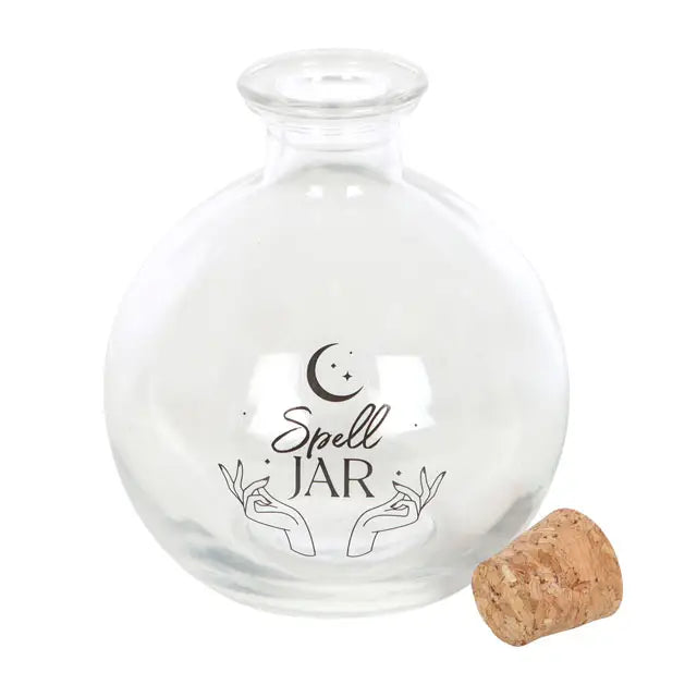 10cm Glass Magic Spell Jar with Recipe Booklet image 3