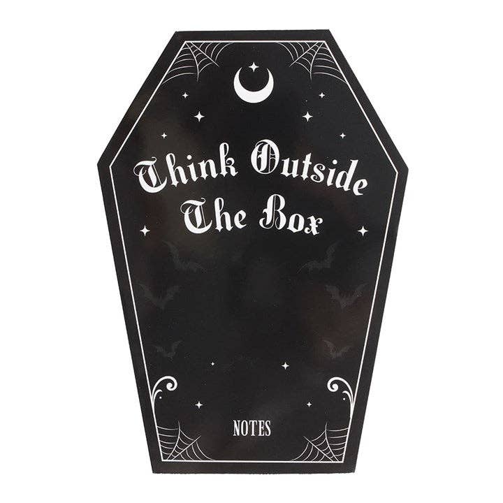 Gothic Coffin Shaped Notebook