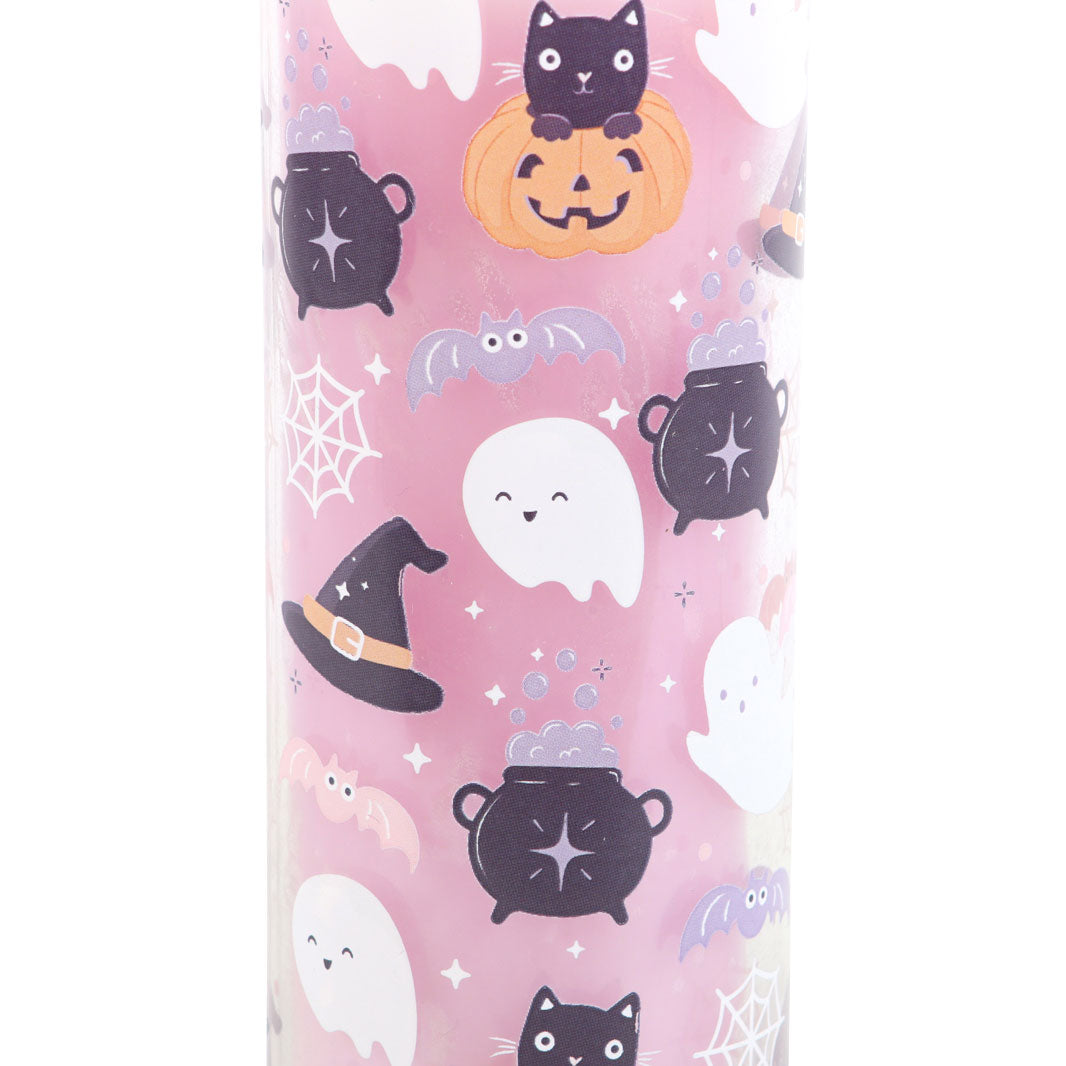 Pastel Halloween Candy Apple Tube Candle image 1