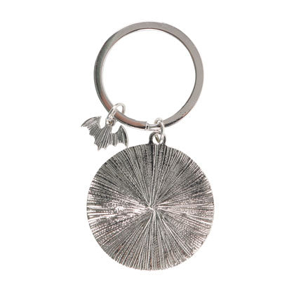 Round Bat Shit Crazy Keyring image 2