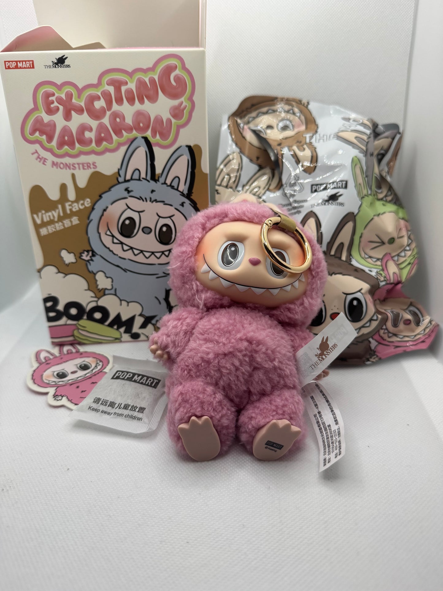 Labubu Exciting Macaroon Open boxes