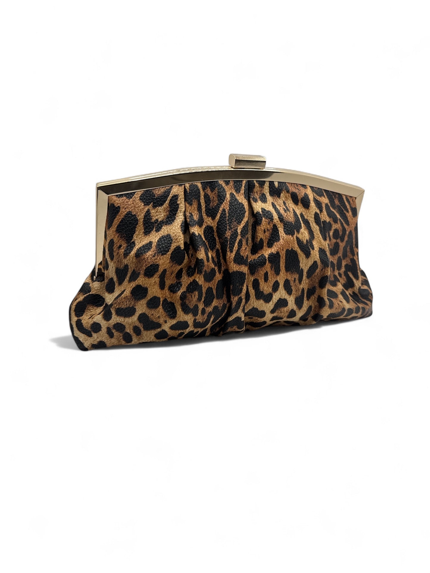 Leopard Print Clutch