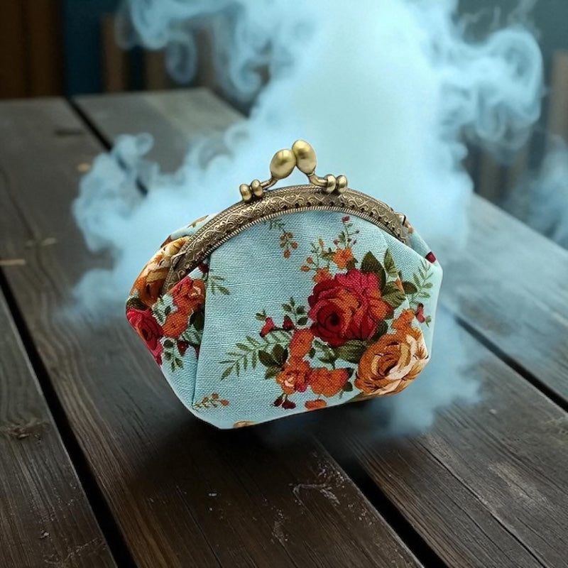 Vintage Floral Coin Purse