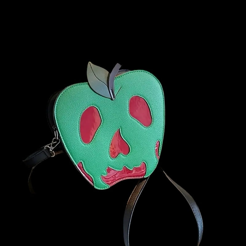Halloween Skull Apple Crossbody