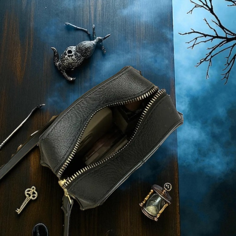 "NEVER TRUST THE LIVING" Mini Crossbody Bag