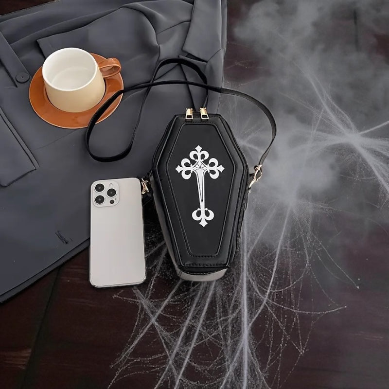 Gothic Cross Coffin Purse