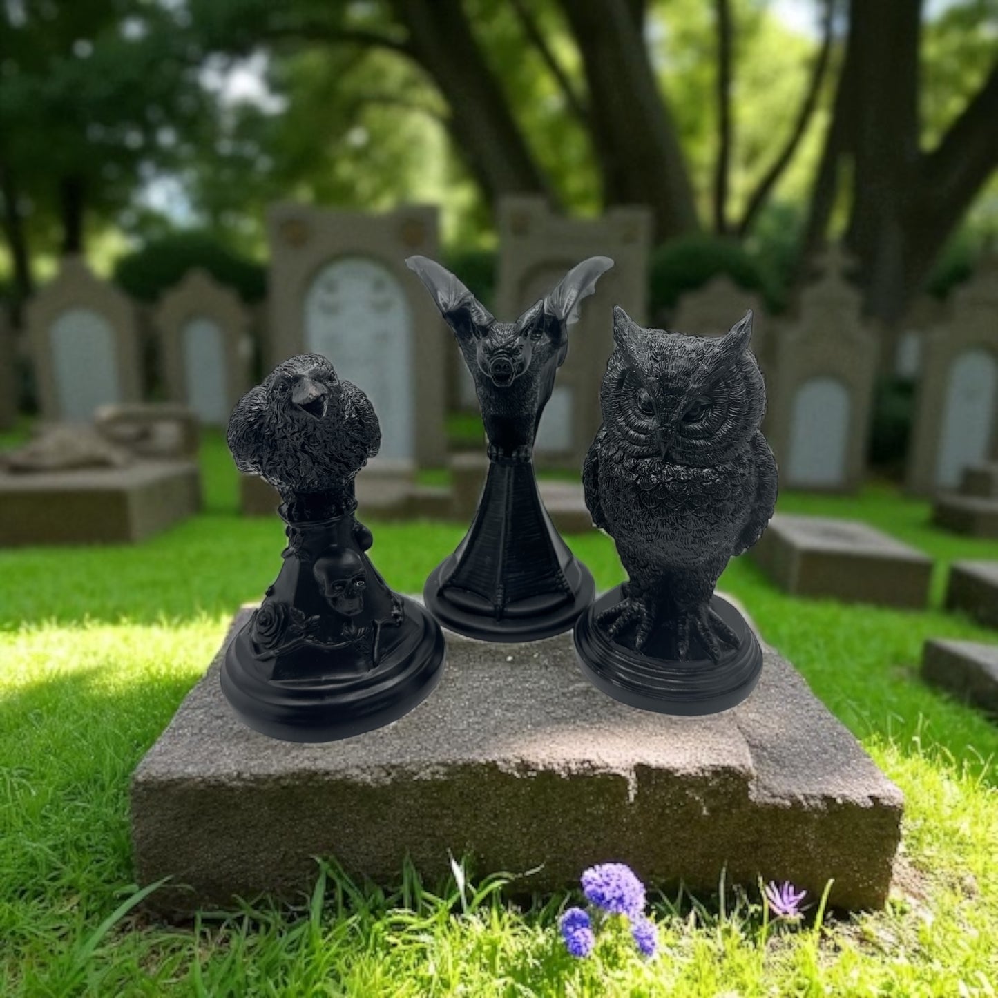 Elegant Gothic Candlesticks