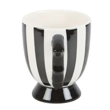 Gothic Striped Bat Wing Teacup image 3