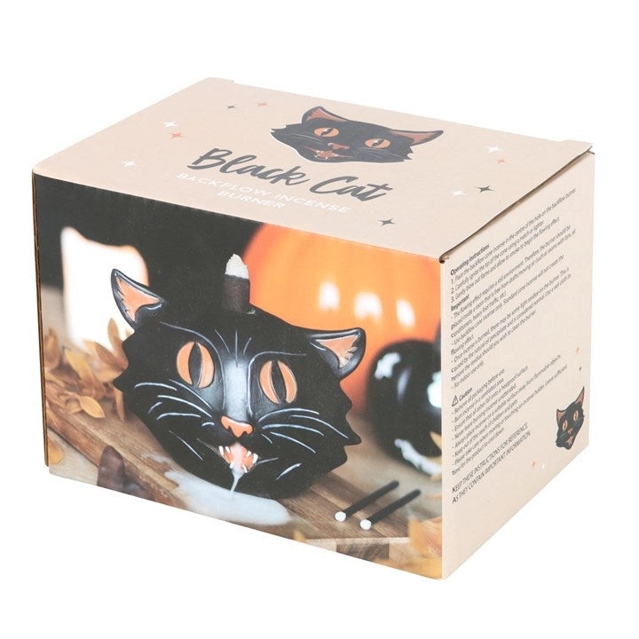 Black Cat Halloween Backflow Incense Burner image 5