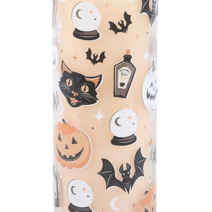 Spooky Spiced Pumpkin Halloween Tube Candle image 3