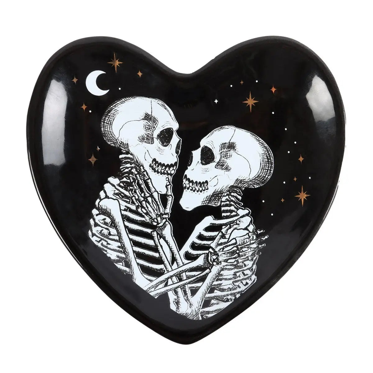 Skeleton Couple Heart Trinket Dish image 1