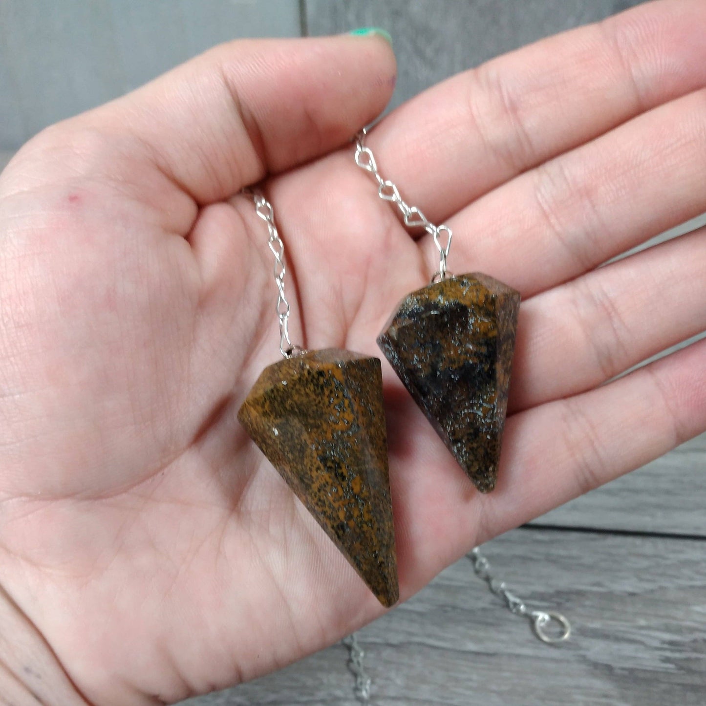 Gemstone Pendulums