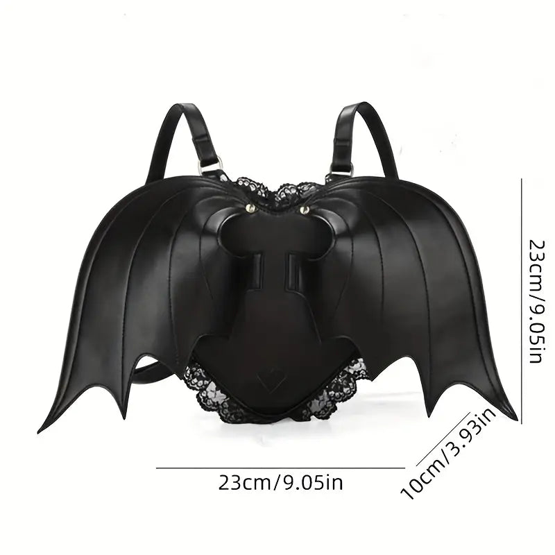 Black Batwing Backpack