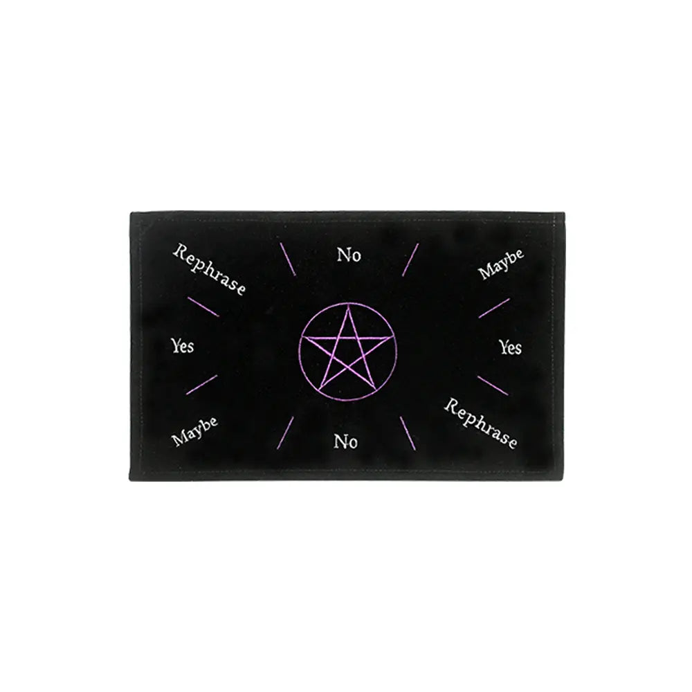 Embroidered Pentacle Pendulum Mat image 0