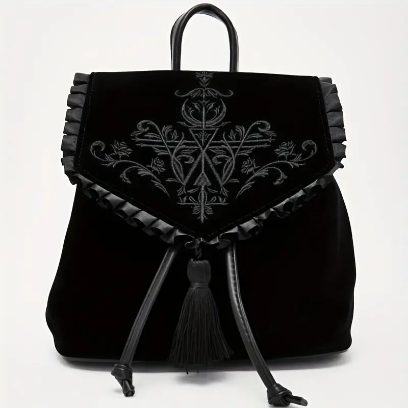 Witchy Velvet Backpack