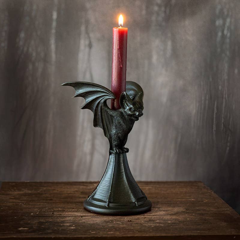 Vespertilio Haunted Mansion Bat Candle Holder