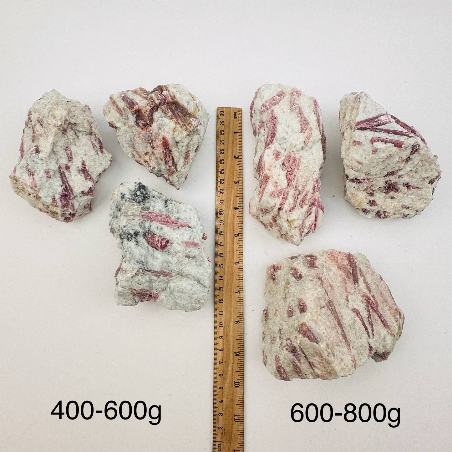 Natural Pink Tourmaline on Matrix Crystal Clusters