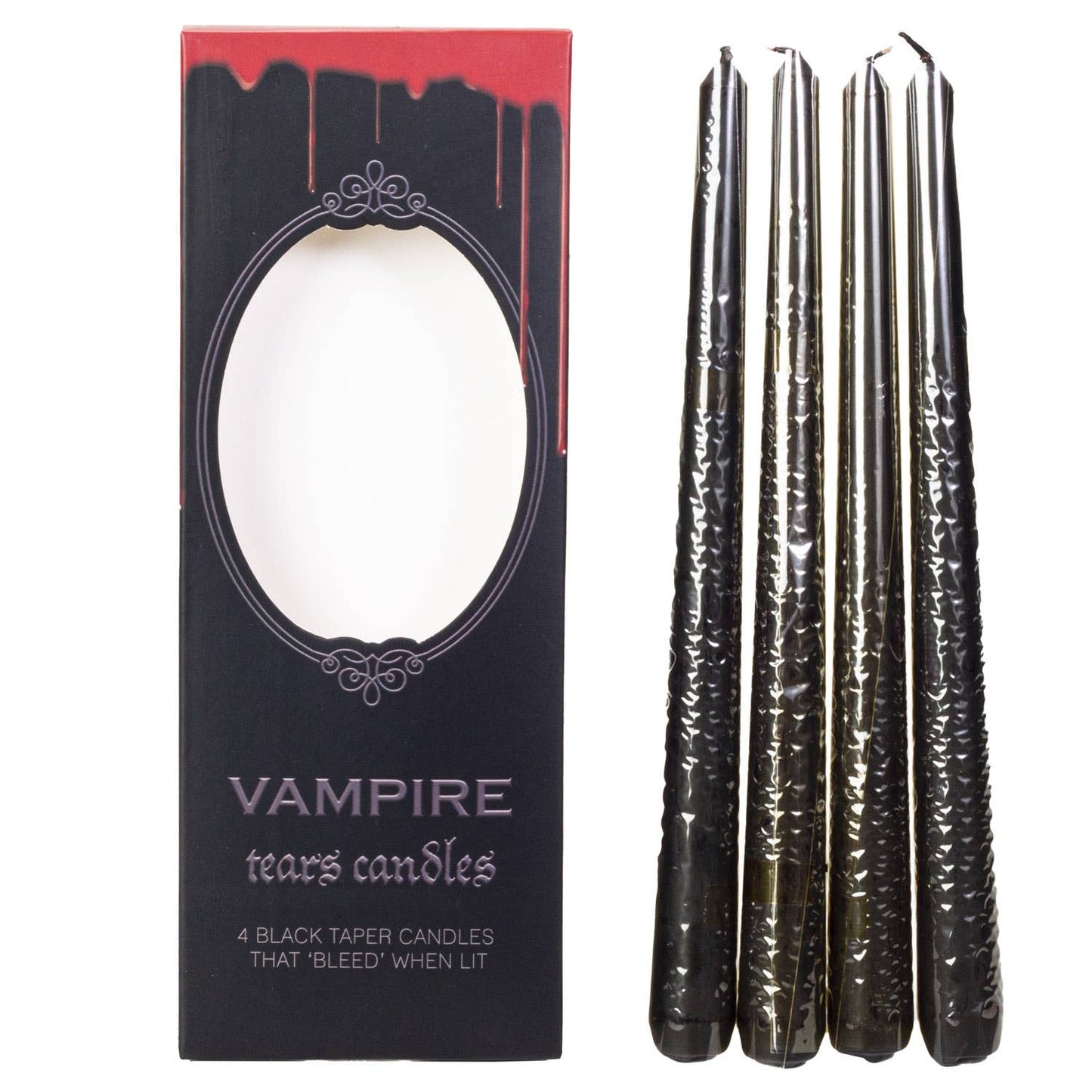 Vampire Tears Tapered Candle Set of 4