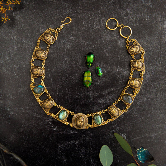 Sacred Scarab Collar