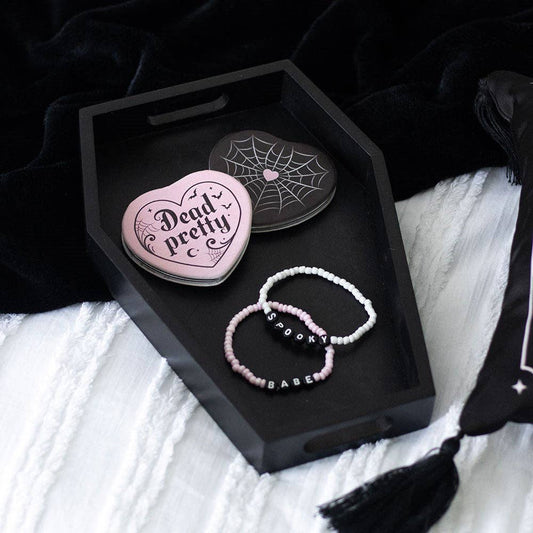 Black Gothic Coffin Trinket Tray