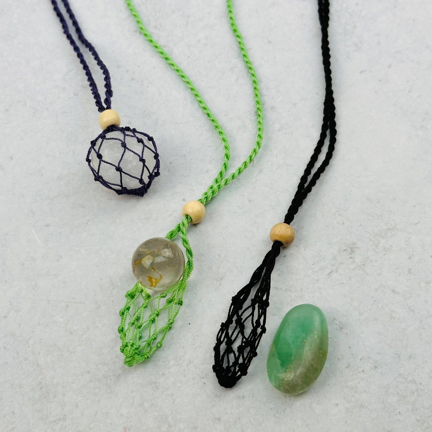 Crystal Holder Necklace - You Select Style -