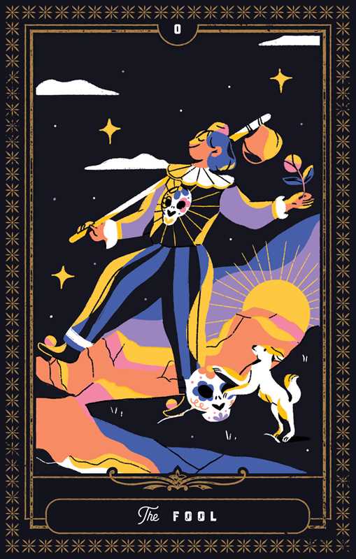 Sugar Skull Tarot Deck and Guidebook by David A Ross
