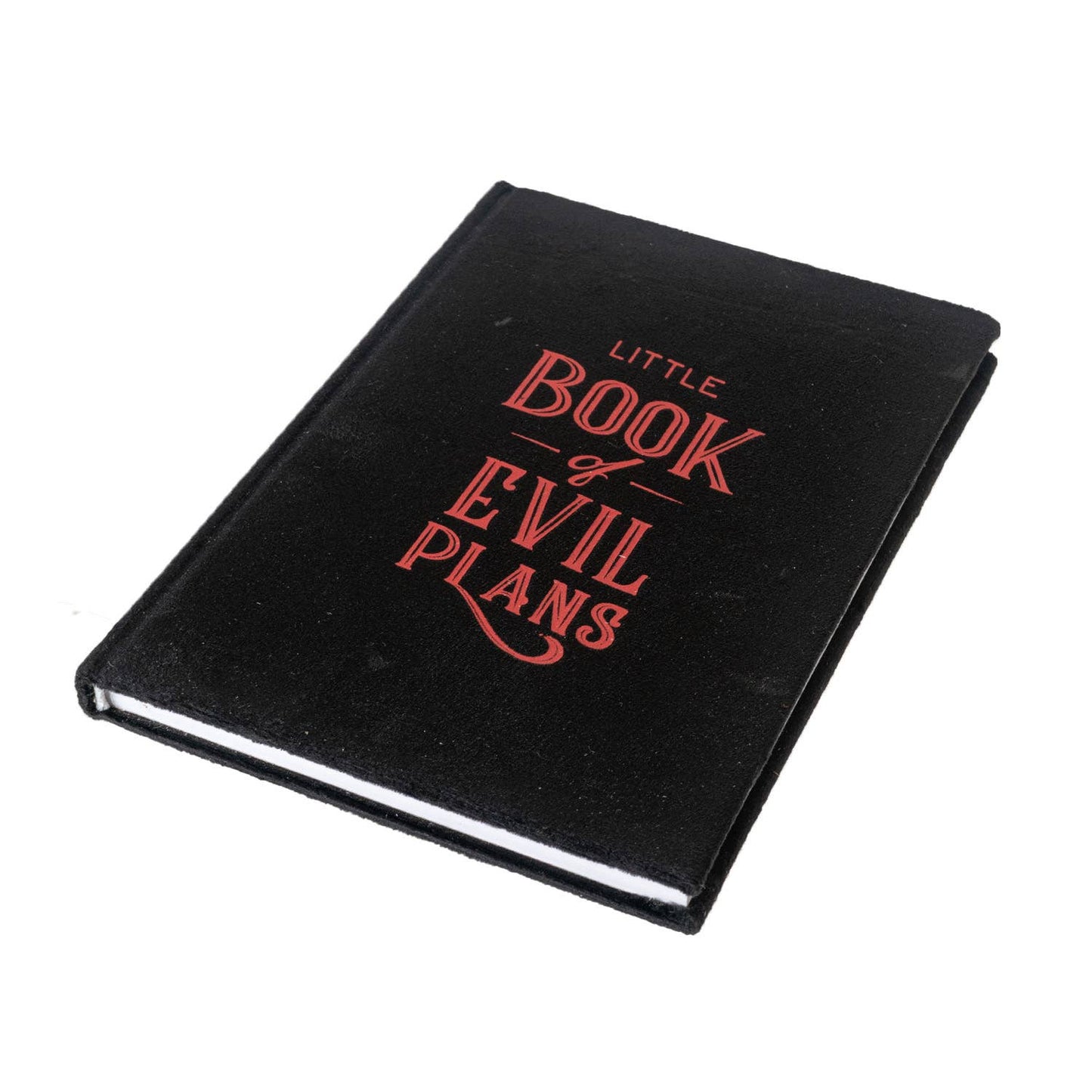 Little Book of Evil Plans Velvet A5 Journal