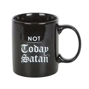 Gothic Not Today Satan Mug image 2