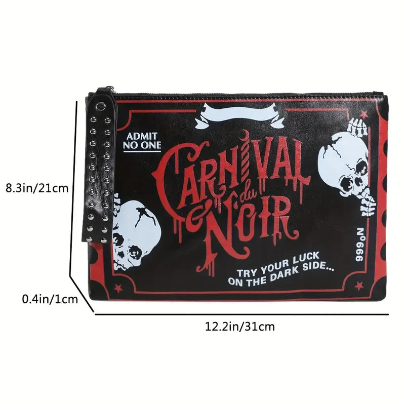 Carnival du Noir Envelope Purse image 1