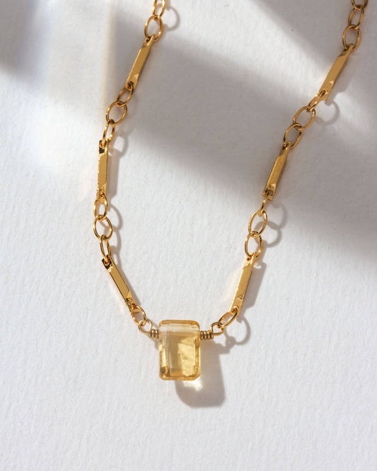Prism Gems Birthstone Necklace - November