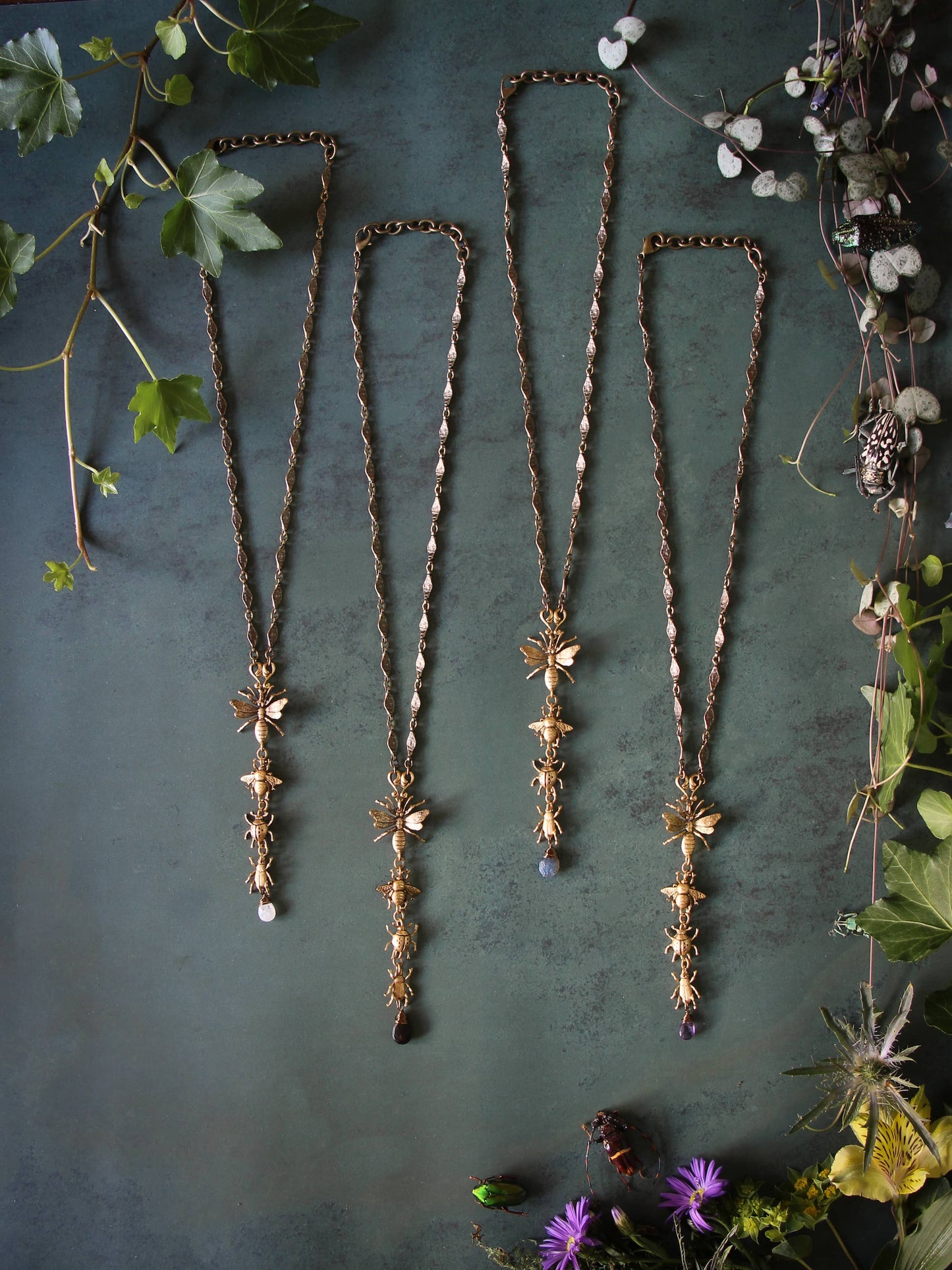Pollinator Drop Necklace
