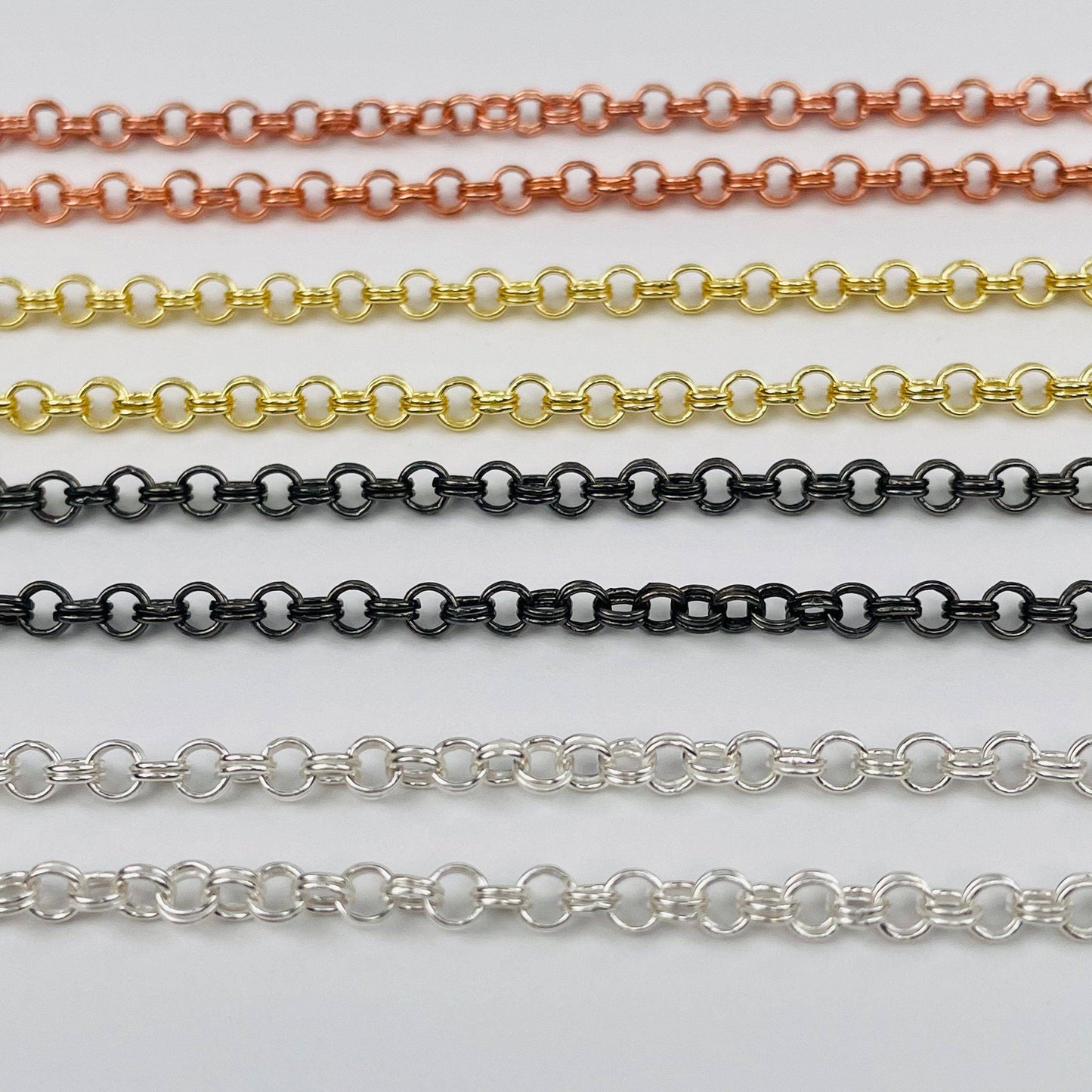 Crystal Double Chain Necklace - You Select Style