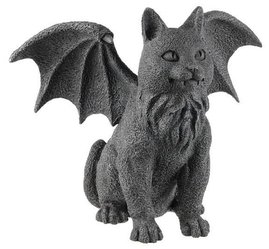 Winged Cat Gargoyle
