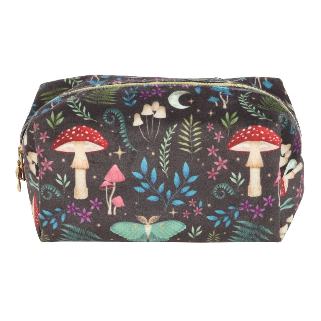 Dark Forest Print Makeup Bag image 1