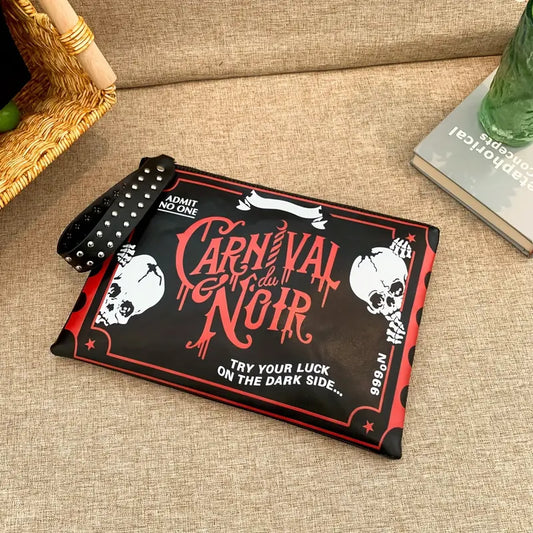 Carnival du Noir Envelope Purse image 0