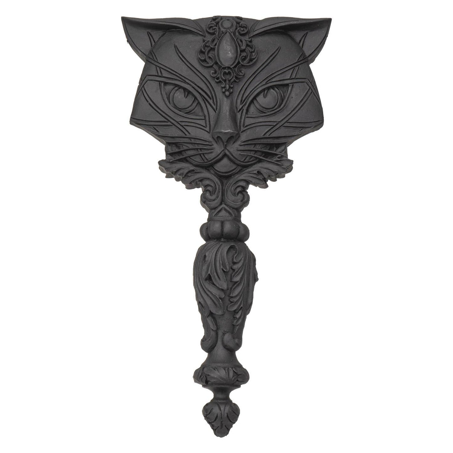 Sacred Black Cat Hand Mirror
